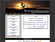 Tablet Screenshot of bandwww.trialsireland.com